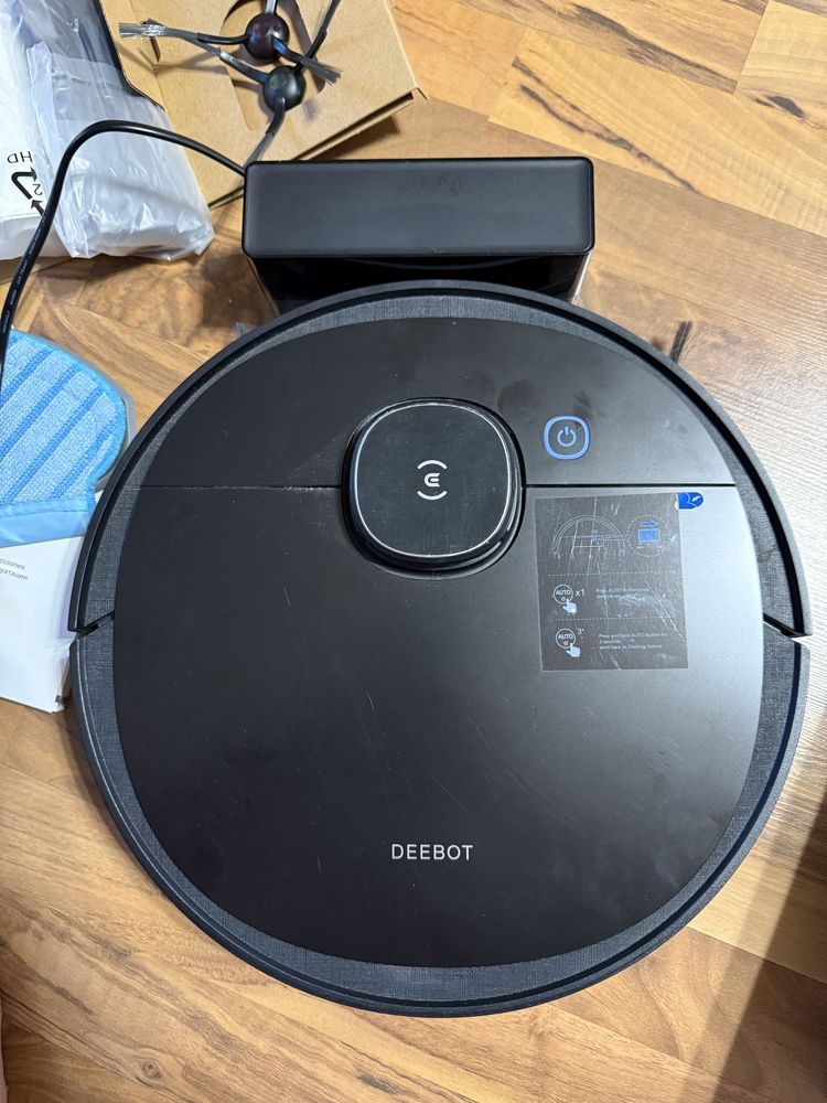 Робот-пилосос ECOVACS DEEBOT OZMO 950 (Black) DX9G