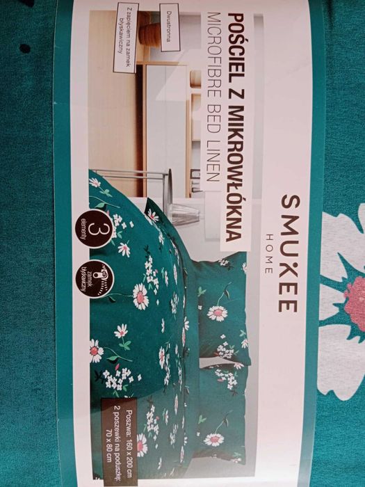 Nowa szmaragdowa posciel 160x200 jesien 2025