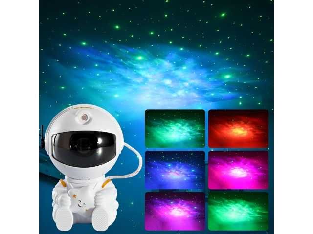 Robot projektor lampa nocna
