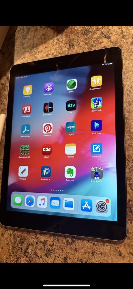 Tablet iPad Apple Retina 10” + NOWY RYSIK + nowe etui - cały zestaw
