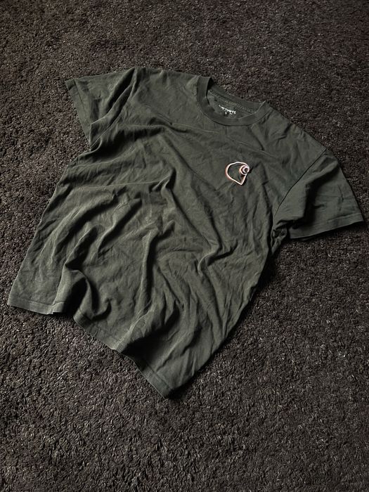 Футболка Carhartt з лого / Оригінал Розмір S sk8 y2k steetwear swag