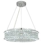 Kryształowy Żyrandol glamur 60cm
