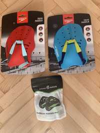 Wiosełka pływackie Speedo, Mad Wave finger paddles pro NOWE