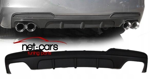 Zestaw BMW F10 F11 MPakiet spoiler przód, tył + progi czarny mat 00-00