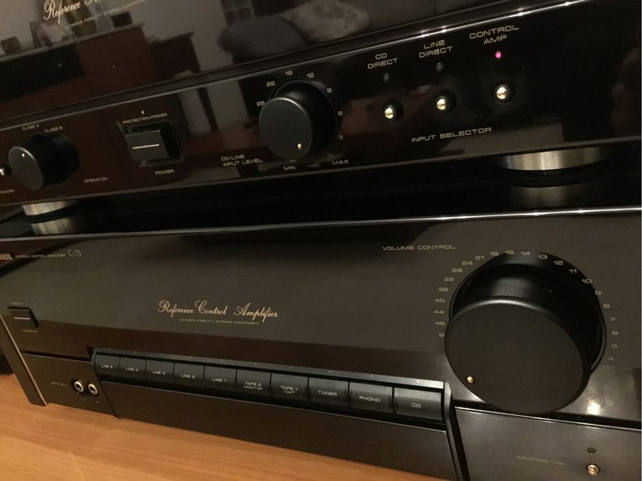 Pioneer M73 C73  Urushi Amplificador/Pré