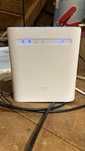 router ZTE MF286D + dwie anteny Dipol LTE