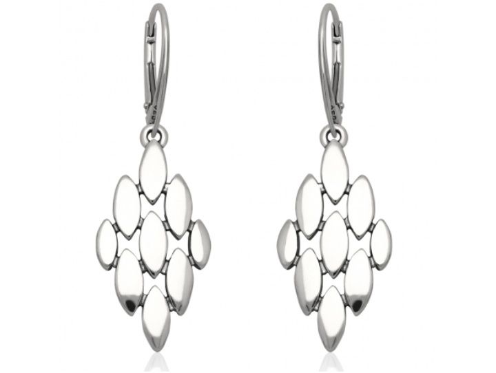 Kolczyki srebrne pr 925 angielskie zapięcie
