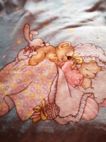 Cobertor macio para cama bebé