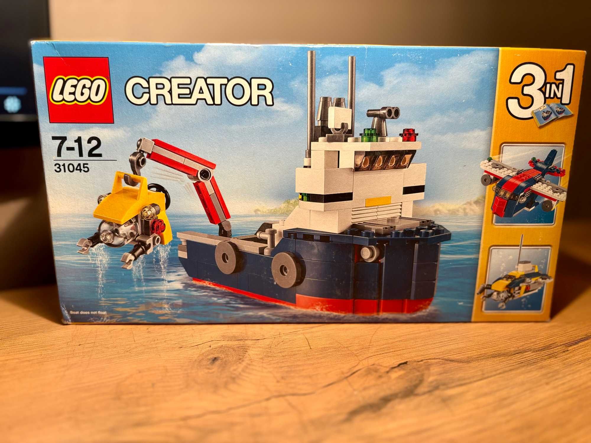LEGO Creator 31045 – Badacz oceanów 3w1 (Nowe)