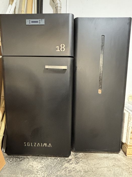 Caldeira Pallets SOLZAIMA 18kw com silo 200kg