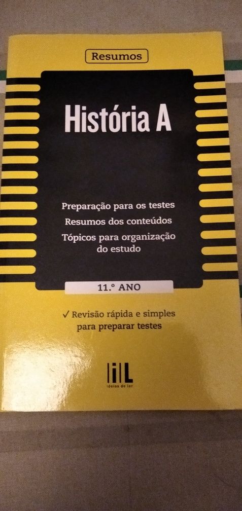 Manual livro resumo História exames 11°