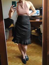 42 XL Czarna spódnica ołówkowa SAND Copenhagen pensil skirt