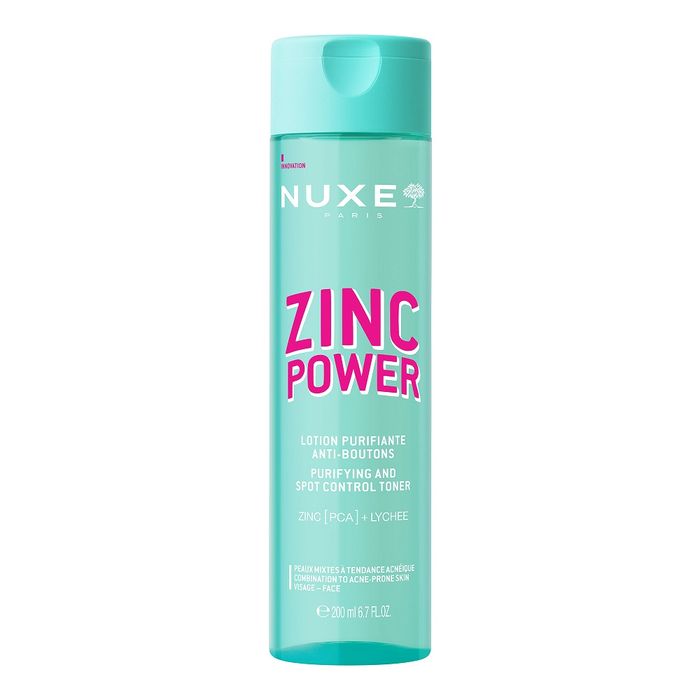 Nuxe Zinc Power oczyszczający tonik zwalczający wypryski 200ml