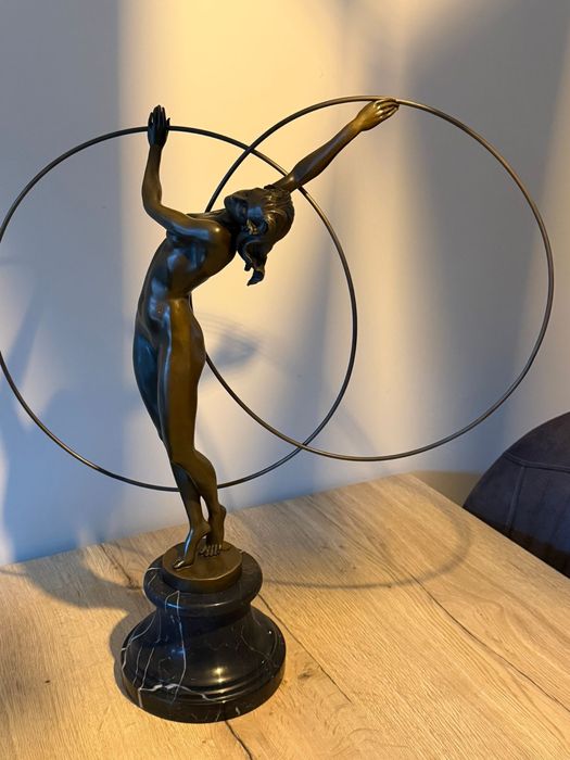 Фигура Скульптура Эротика Бронза Подпись