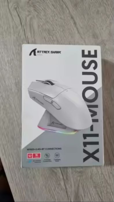 Rato Gamer Attack Shark X11