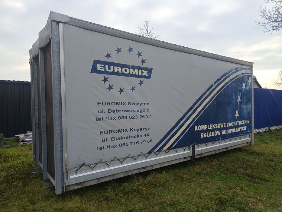 Skrzynia ładunkowa burto Firanka Zabudowa Plandeka Paka Kipa