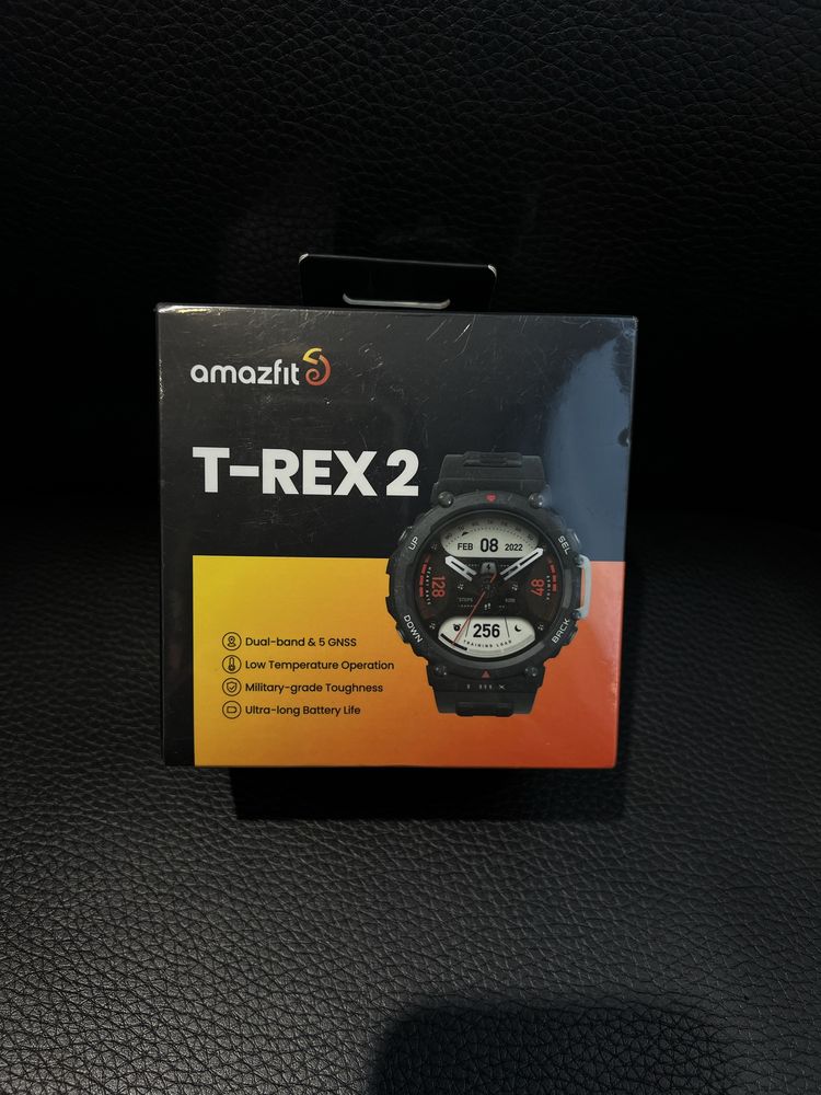 Смарт-годинник Amazfit T-Rex 2 Ember Black