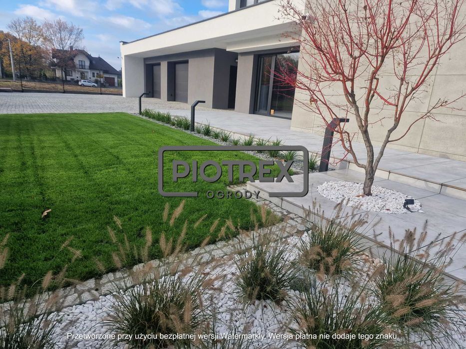 Profesjonalne zakładanie ogrodów trawnik nawadnianie niwelacja