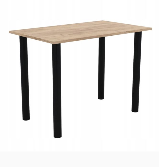 Stół 120x60 nogi czarne