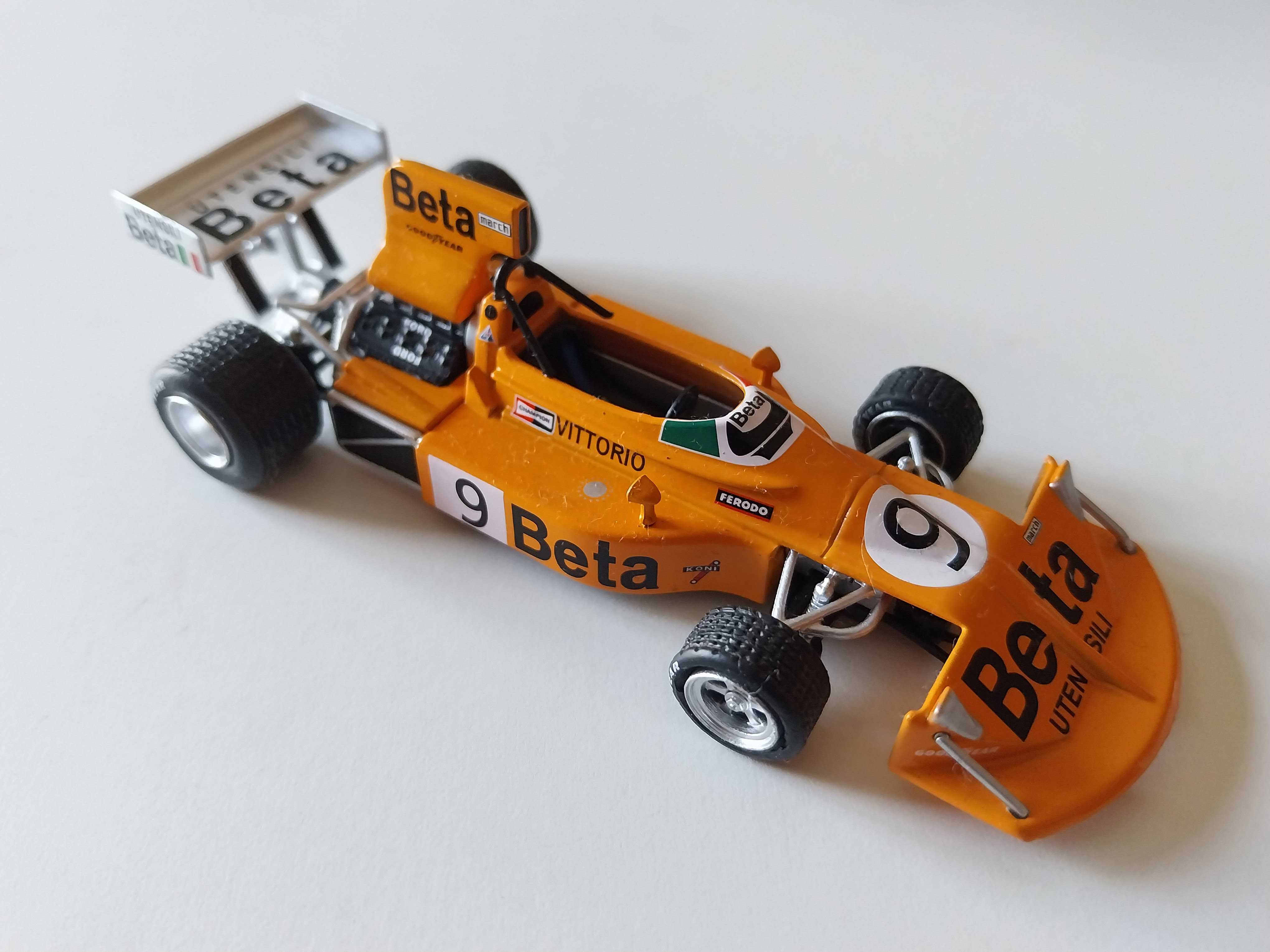 miniatura 1/43 MARCH 751 Vittorio Brambilla (1975) | edição Altaya