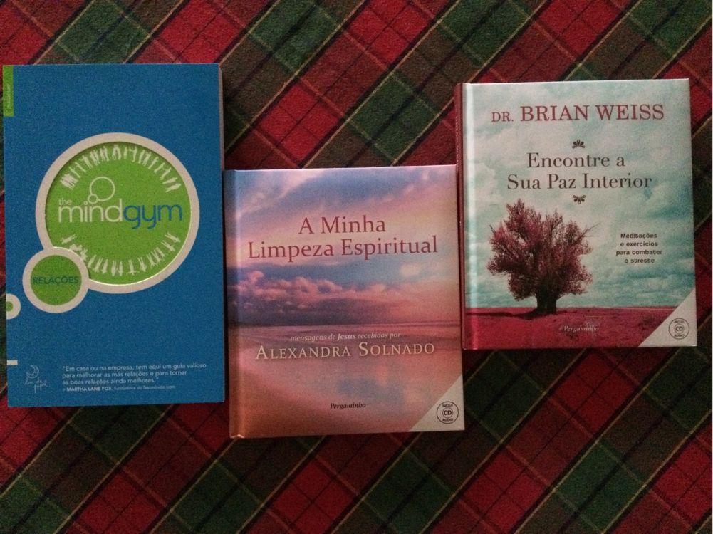 Livros sobre espiritualidade, meditação e ajuda pessoal