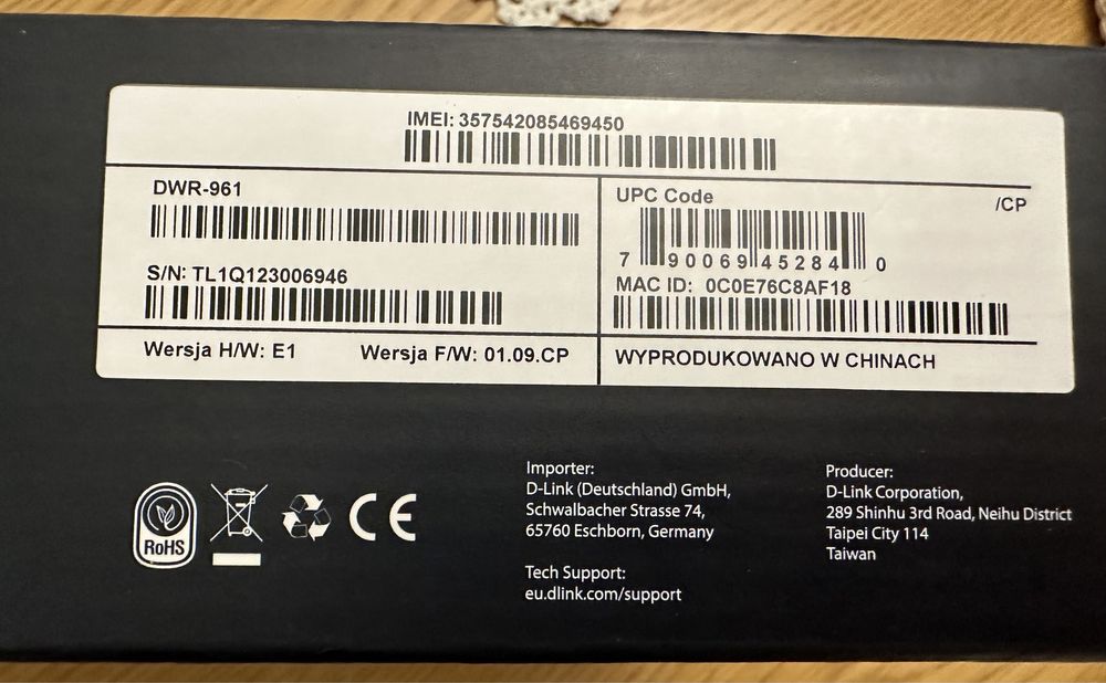 Router d link dwr 961. Nowy