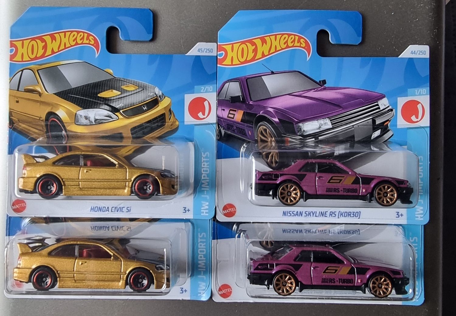 Nissan Skyline RS Honda Civic Si Hot Wheels