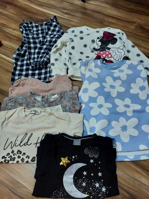 Paka ubranek 98/104 dziewczynki