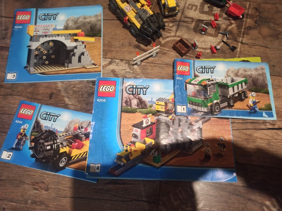 Lego City 4204 kopalnia złota