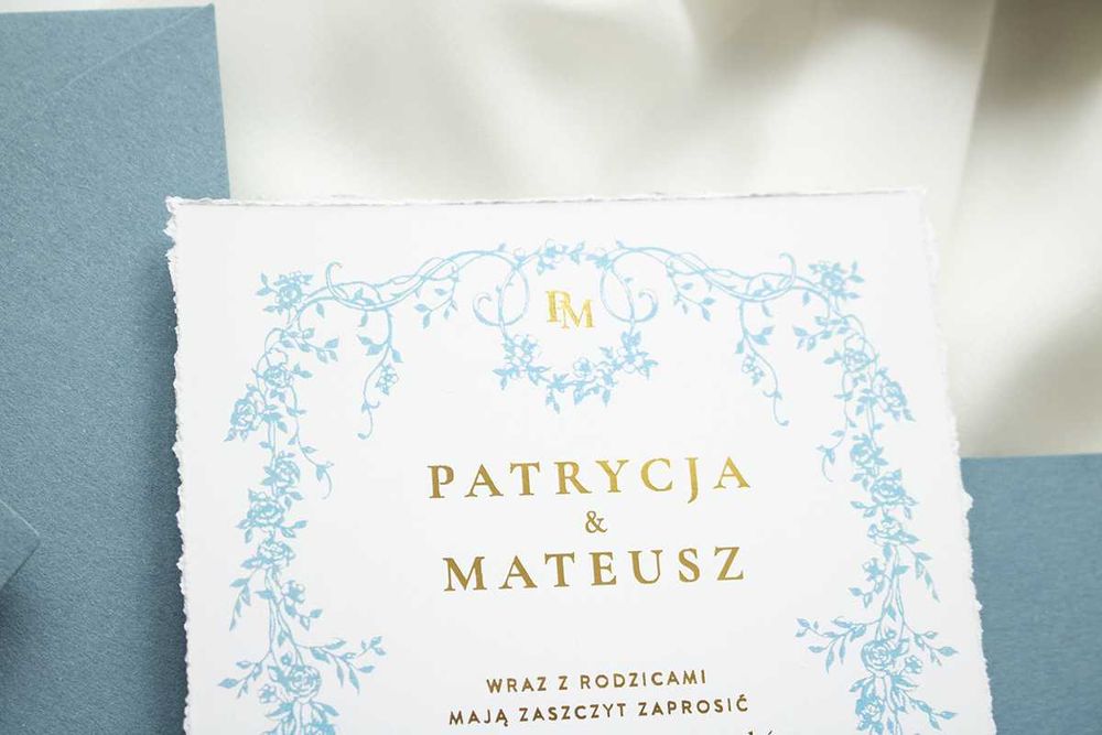 Zaproszenia ślubne złote, złocone, rustykalne, boho