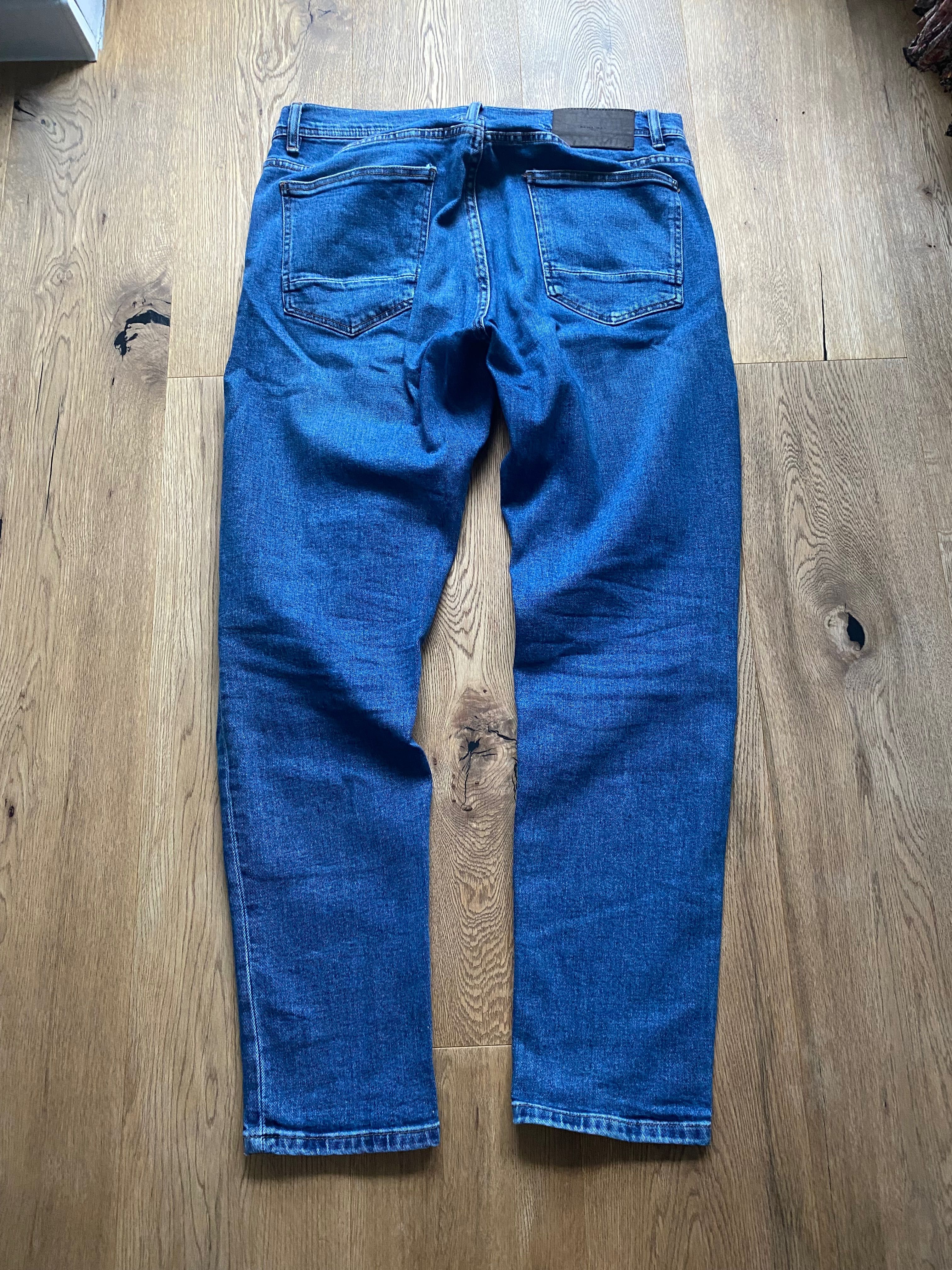 Spodnie jeans Zara 34/34 stan idealny