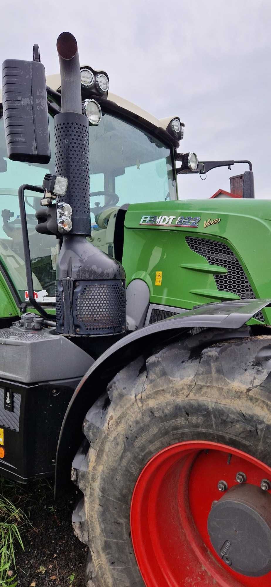 Ciągnik Fend 822 Vario +  Mulczer FAE UMM/DT-250 Turbo