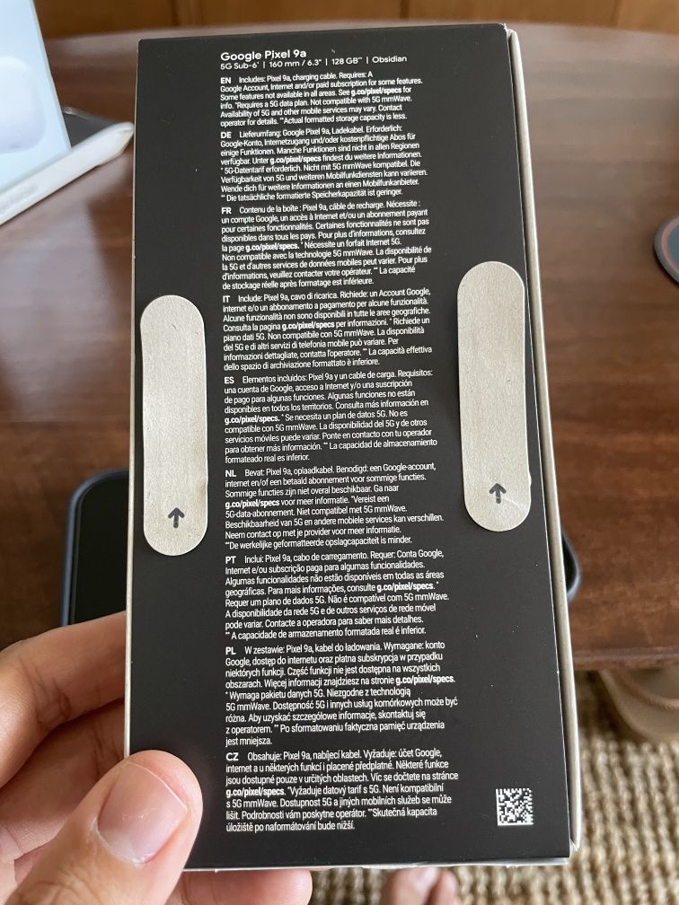 Google Pixel 9a - NOVO - Fatura e Garantia