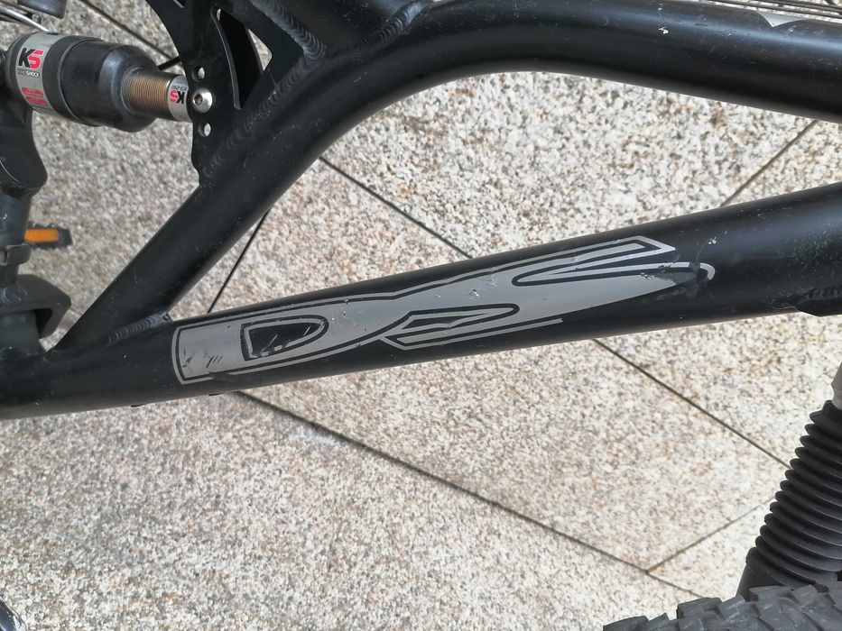 bicicleta btt mtb ds dupla supensão usada