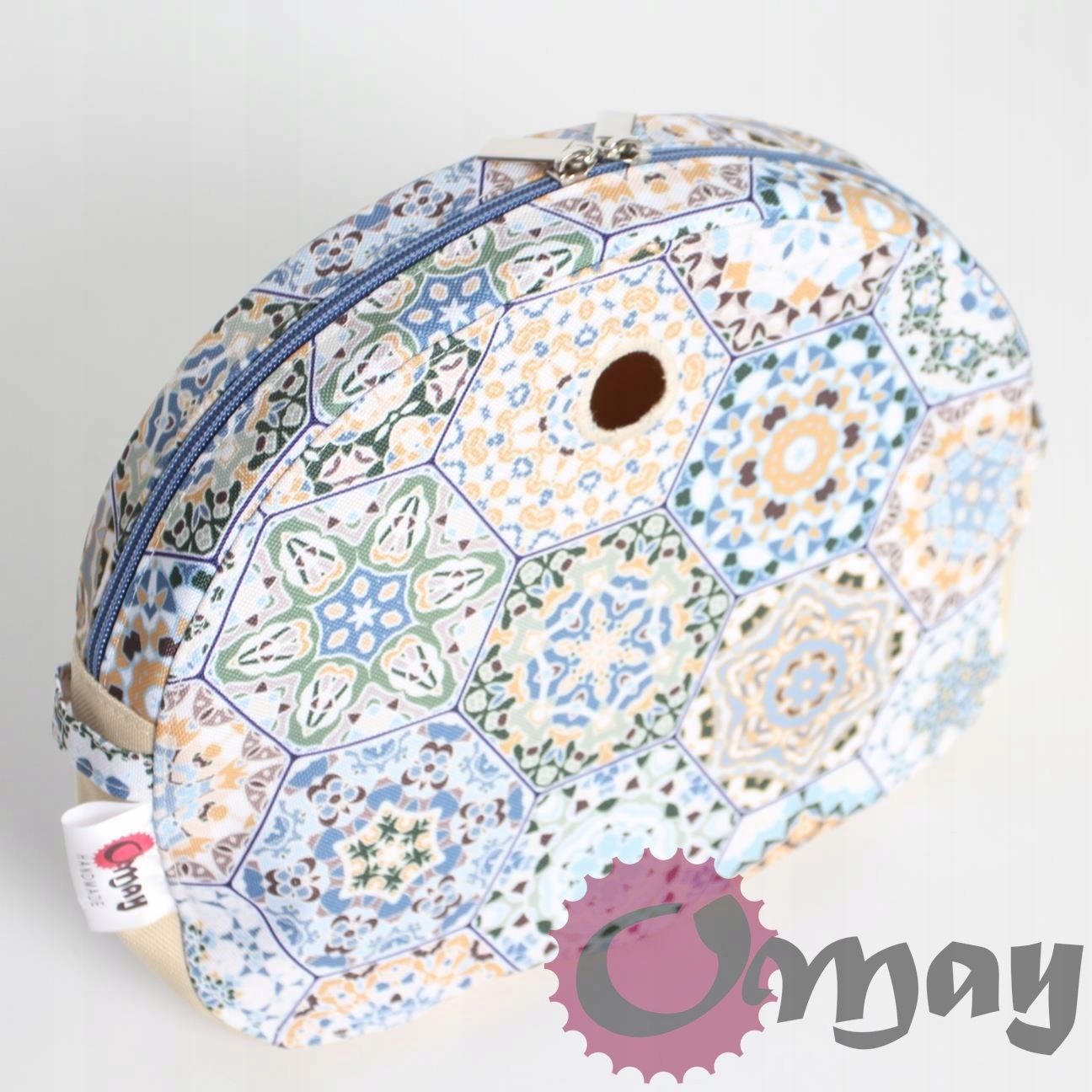 organizer OBAG MOON LIGHT kafelki biszkoptowe niebieski OMAY