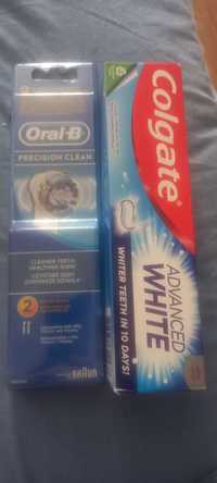 Wklady oral b nowe  2sztuki plus gratis