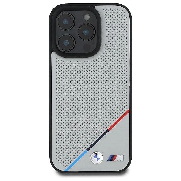 BMW BMHMP16X23PUPDG iPhone 16 Pro Max 6.9" szary/grey hardcase M Perfo