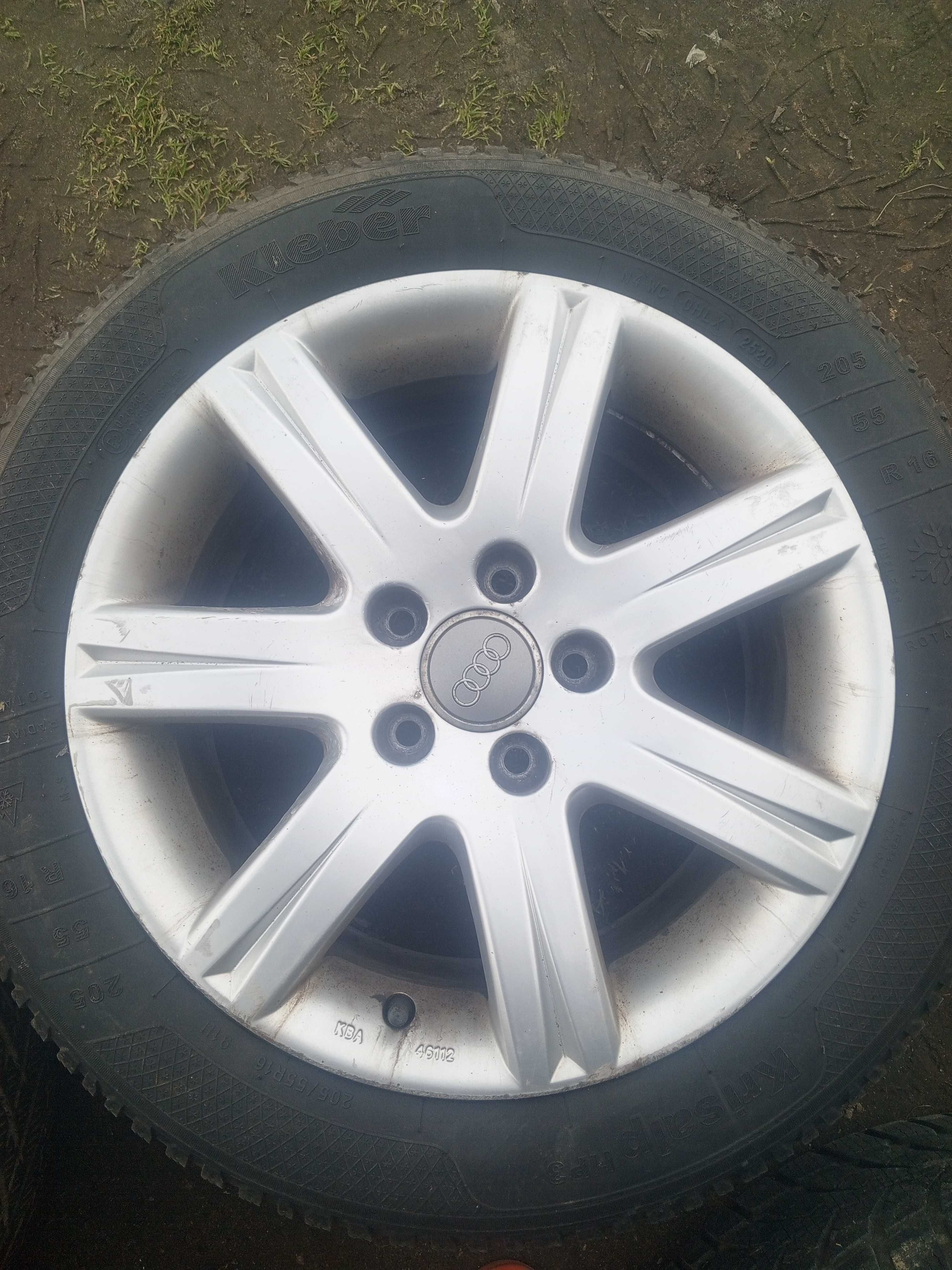 Alufelgi r16 5x112 opony zimowe