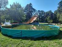 Каркасный круглый бассейн