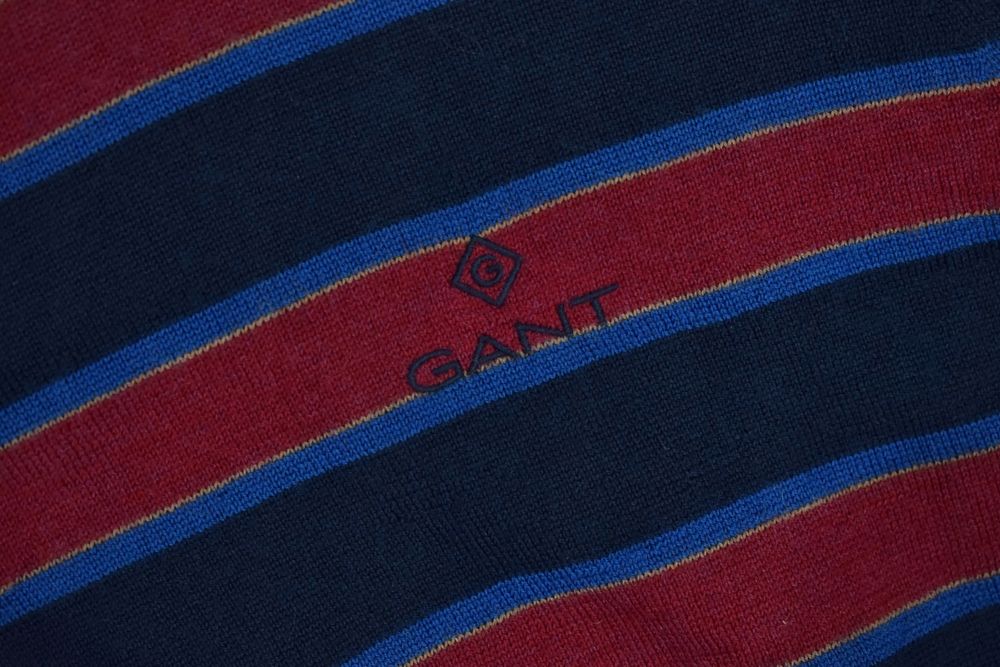 Gant Sweter Męski W Paski Z Wełny Merino M