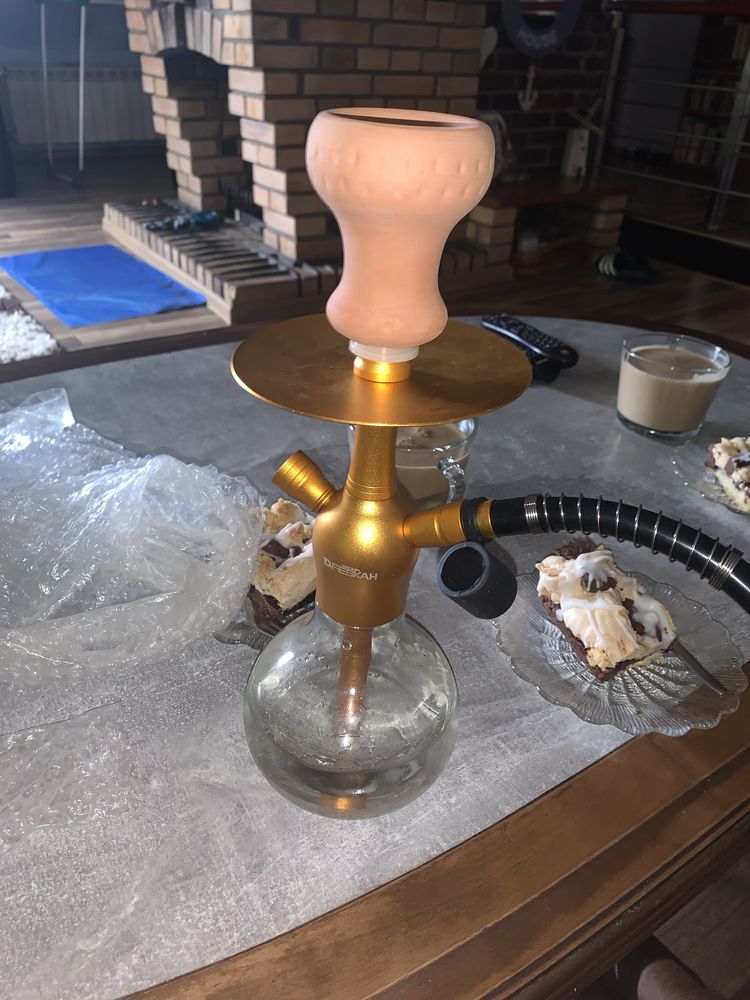 shisha fajka wodna skladana przenośna w pokrowcu