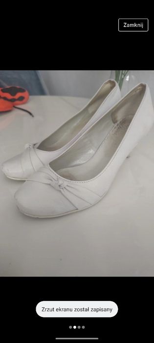Buty ślubne 38 stan taki jak na zdjęciach