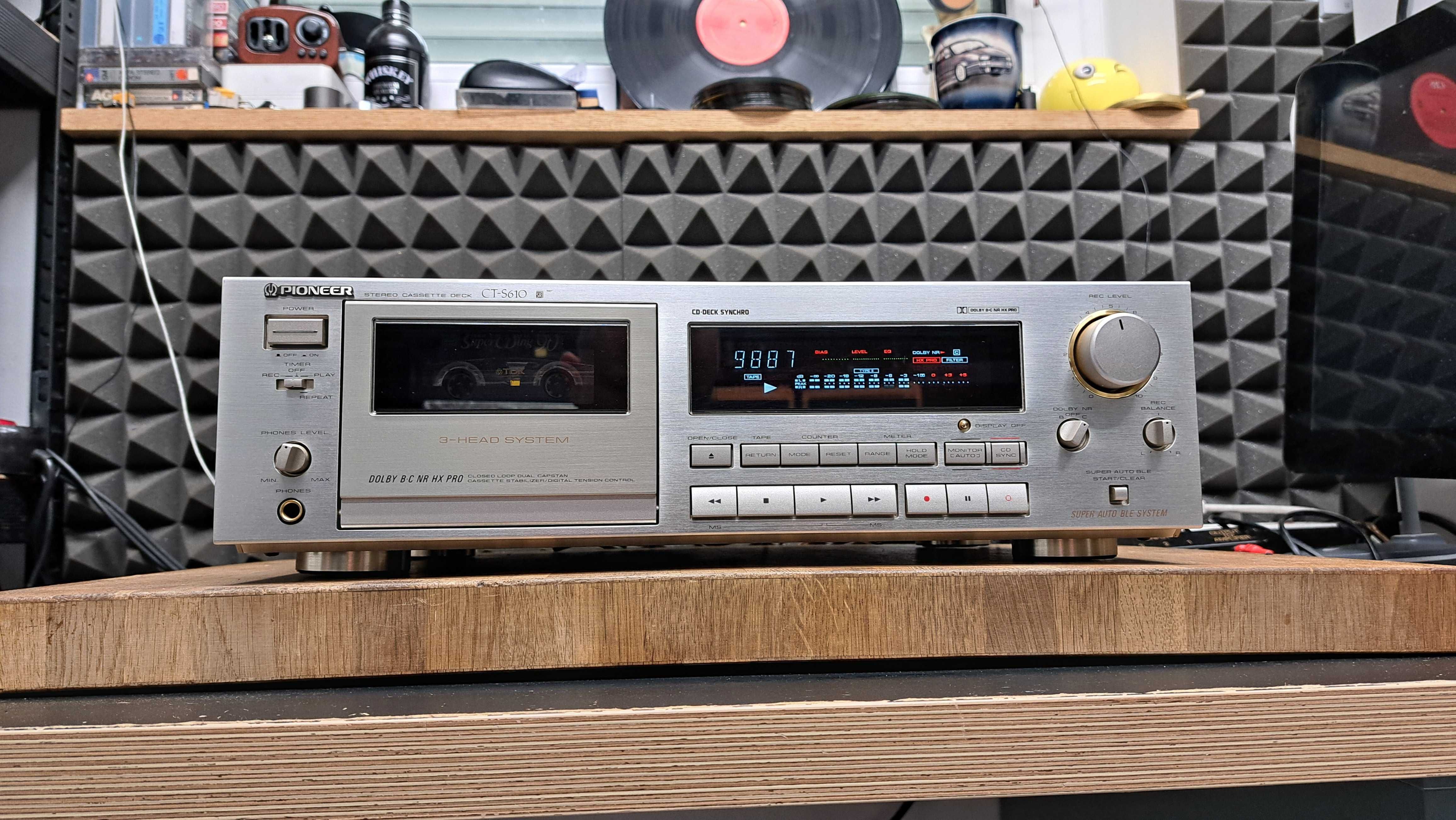 Deck Pioneer CT-S610-G 3head