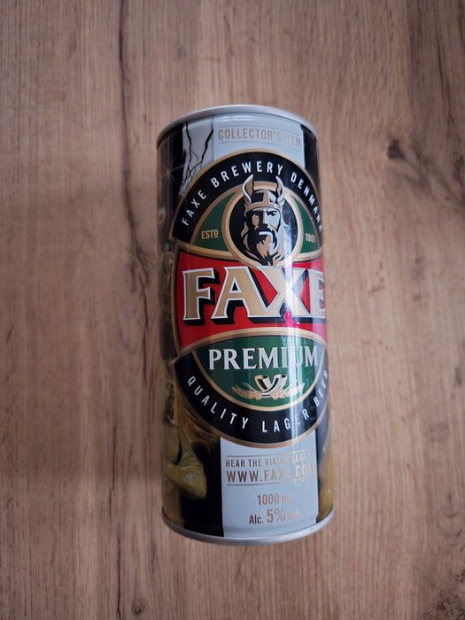 Puszka FAXE + gratis
