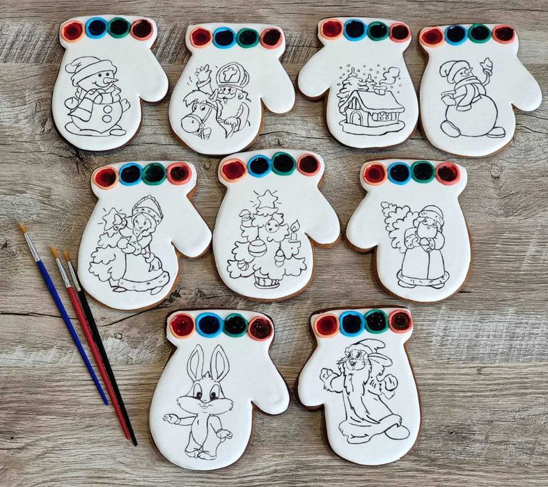 Пряничні розмальовки, швидко, телефонуйте Салтівка