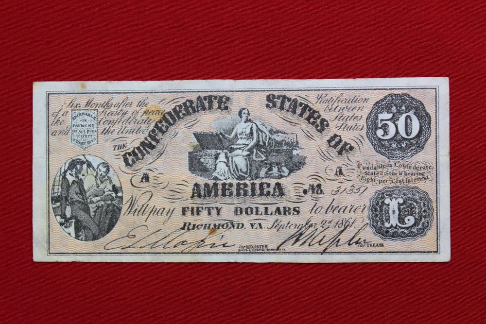Banknot USA 50 dolarów
