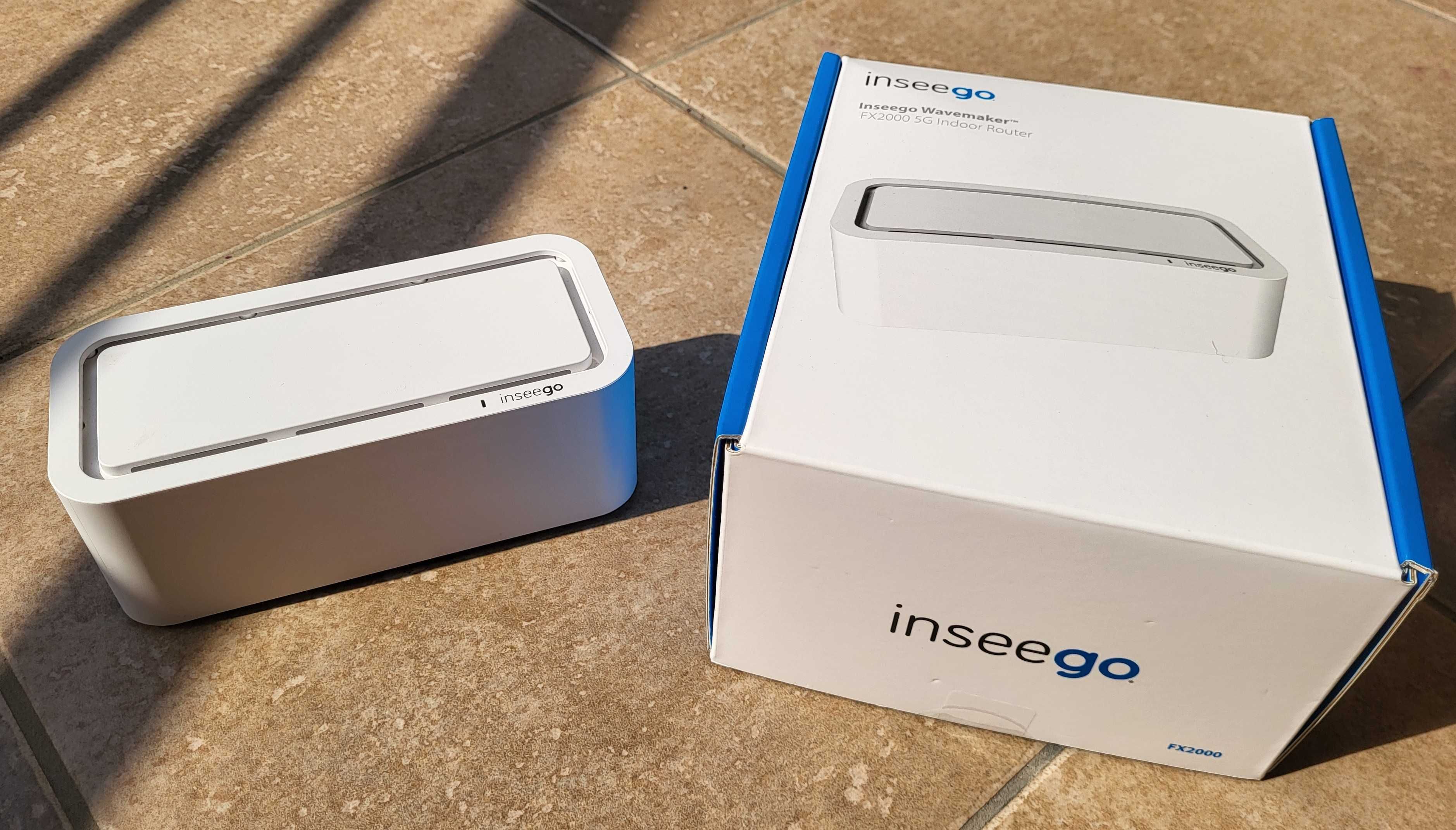 Inseego Router 5G 4G LTE z agregacją WiFi 6 AX WPA3 OpenVPN