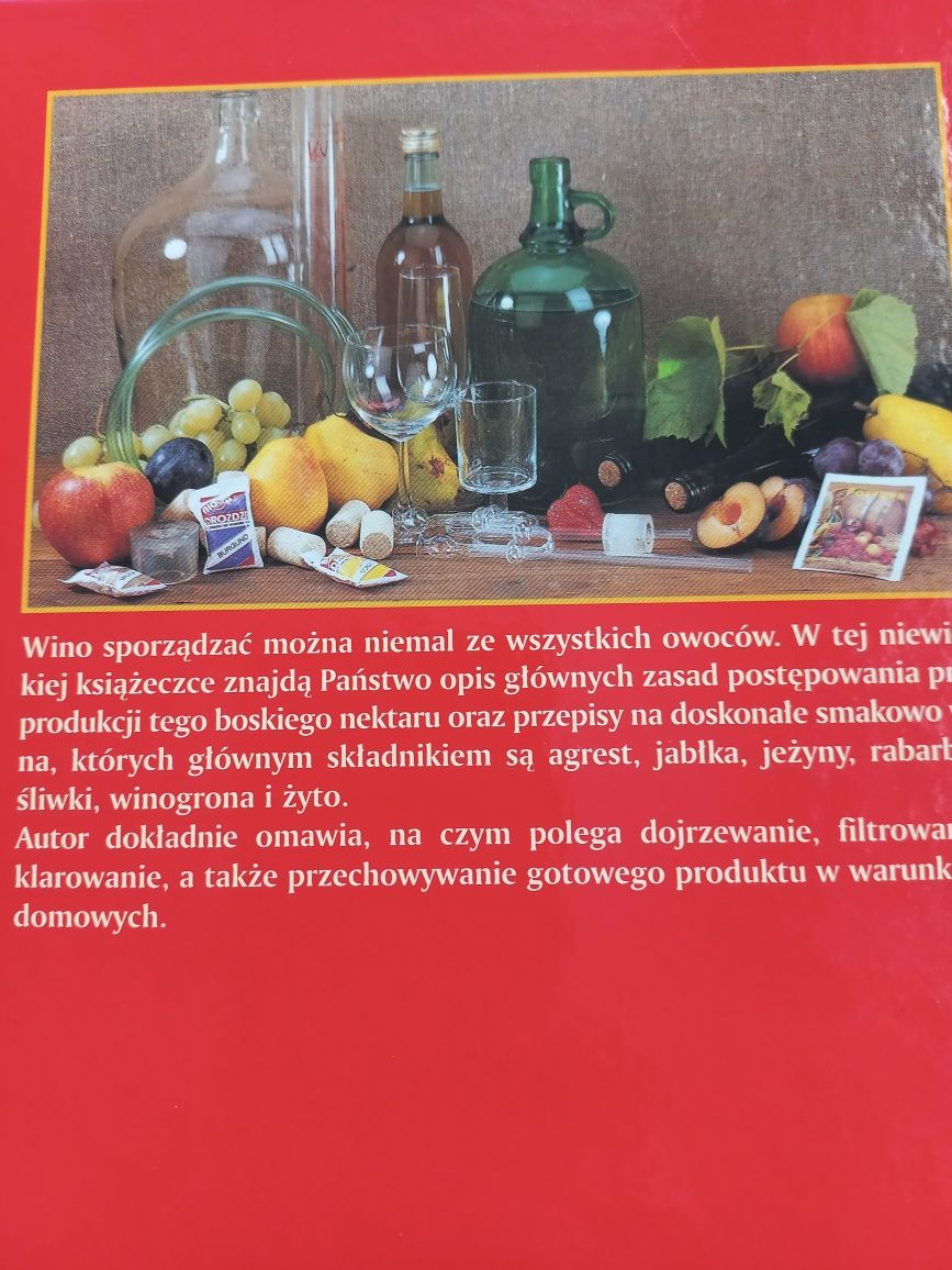 Wina domowe i potrawy z winem B.Pilarek