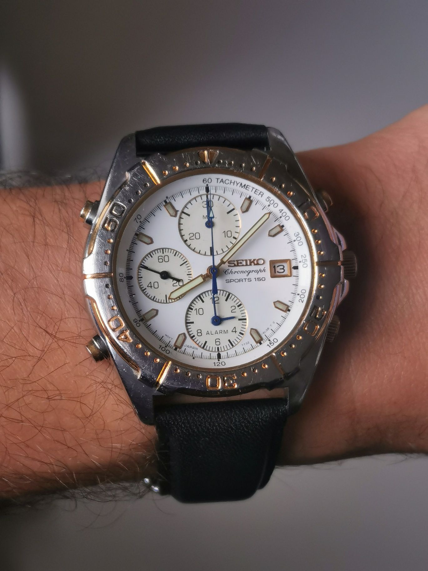 Relógio Seiko com cronógrafo