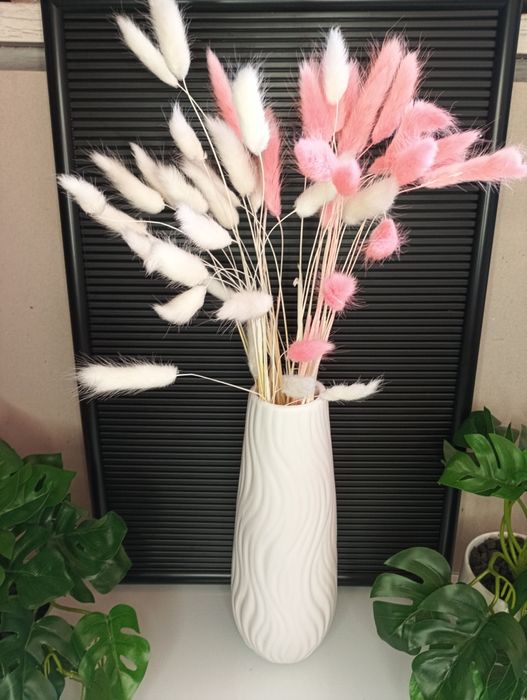 Wazon ceramiczny do suszonych kwiatów